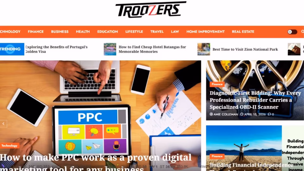 Troozer com